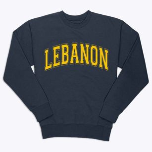 Lebanon Indiana Varsity Premium Crewneck Sweatshirt