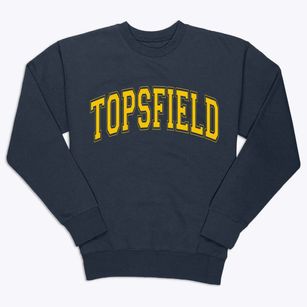 Topsfield Maine Varsity Premium Crewneck Sweatshirt
