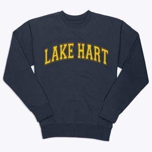 Lake Hart Florida Varsity Premium Crewneck Sweatshirt