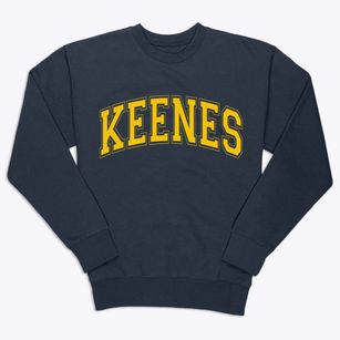 Keenes Illinois Varsity Premium Crewneck Sweatshirt