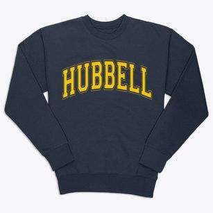 Hubbell Nebraska Varsity Premium Crewneck Sweatshirt