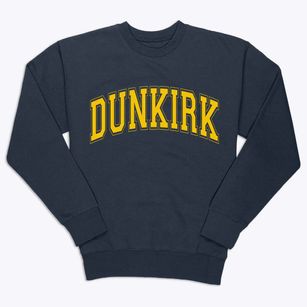 Dunkirk New York Varsity Premium Crewneck Sweatshirt