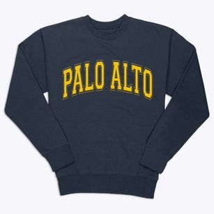 Palo Alto California Varsity Premium Crewneck Sweatshirt
