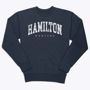 Hamilton Montana Urban Vibe Premium Crewneck Sweatshirt