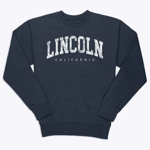 Lincoln California Urban Vibe Premium Crewneck Sweatshirt