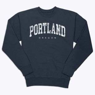 Portland Oregon Urban Vibe Premium Crewneck Sweatshirt