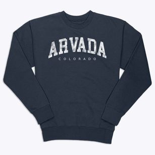 Arvada Colorado Urban Vibe Premium Crewneck Sweatshirt