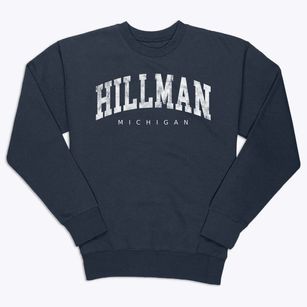 Hillman Michigan Urban Vibe Premium Crewneck Sweatshirt