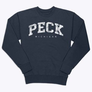 Peck Michigan Urban Vibe Premium Crewneck Sweatshirt