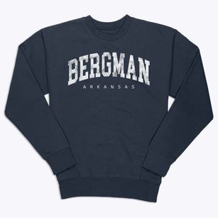 Bergman Arkansas Urban Vibe Premium Crewneck Sweatshirt