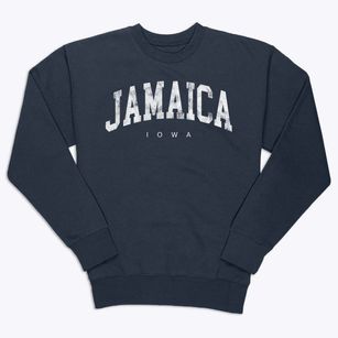 Jamaica Iowa Urban Vibe Premium Crewneck Sweatshirt