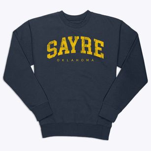 Sayre Oklahoma Urban Vibe Premium Crewneck Sweatshirt