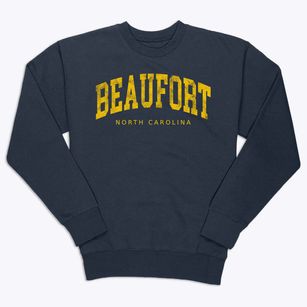Beaufort North Carolina Urban Vibe Premium Crewneck Sweatshirt