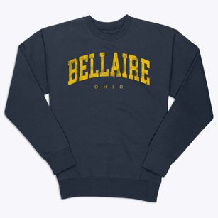 Bellaire Ohio Urban Vibe Premium Crewneck Sweatshirt