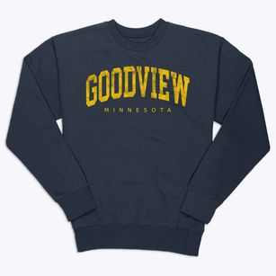 Goodview Minnesota Urban Vibe Premium Crewneck Sweatshirt