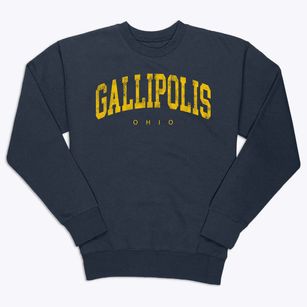 Gallipolis Ohio Urban Vibe Premium Crewneck Sweatshirt