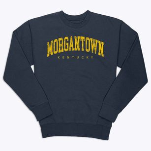 Morgantown Kentucky Urban Vibe Premium Crewneck Sweatshirt