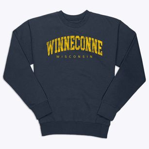 Winneconne Wisconsin Urban Vibe Premium Crewneck Sweatshirt