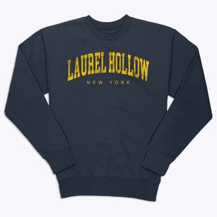 Laurel Hollow New York Urban Vibe Premium Crewneck Sweatshirt