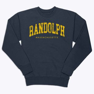 Randolph Massachusetts Urban Vibe Premium Crewneck Sweatshirt