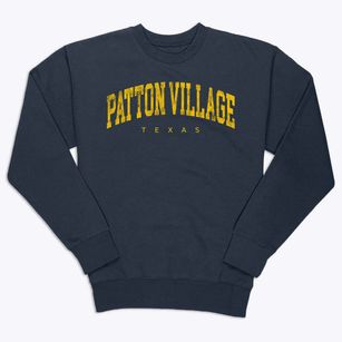 Patton Village Texas Urban Vibe Premium Crewneck Sweatshirt