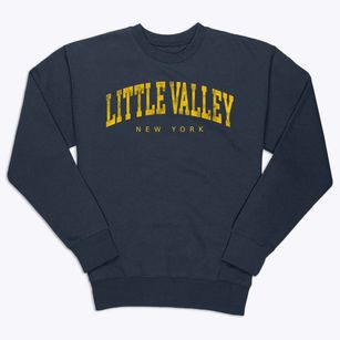 Little Valley New York Urban Vibe Premium Crewneck Sweatshirt