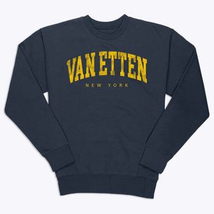 Van Etten New York Urban Vibe Premium Crewneck Sweatshirt