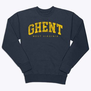 Ghent West Virginia Urban Vibe Premium Crewneck Sweatshirt