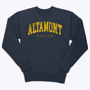 Altamont Oregon Urban Vibe Premium Crewneck Sweatshirt