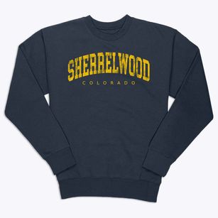 Sherrelwood Colorado Urban Vibe Premium Crewneck Sweatshirt