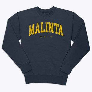 Malinta Ohio Urban Vibe Premium Crewneck Sweatshirt