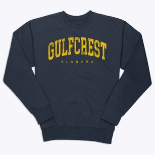 Gulfcrest Alabama Urban Vibe Premium Crewneck Sweatshirt
