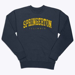 Springerton Illinois Urban Vibe Premium Crewneck Sweatshirt