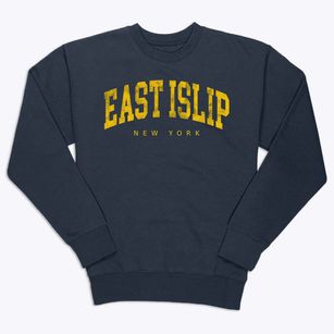 East Islip New York Urban Vibe Premium Crewneck Sweatshirt