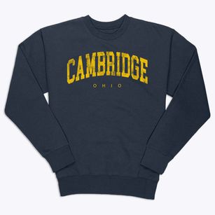Cambridge Ohio Urban Vibe Premium Crewneck Sweatshirt