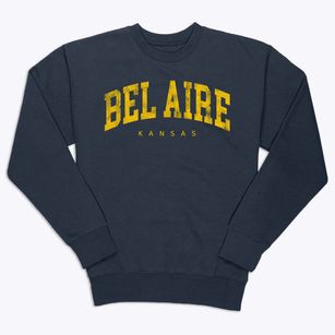 Bel Aire Kansas Urban Vibe Premium Crewneck Sweatshirt