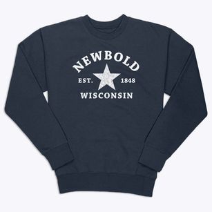 Newbold Wisconsin Star Premium Crewneck Sweatshirt