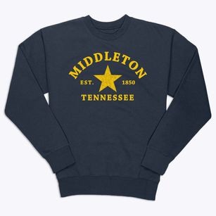 Middleton Tennessee Star Premium Crewneck Sweatshirt