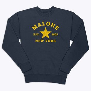 Malone New York Star Premium Crewneck Sweatshirt