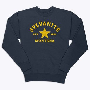 Sylvanite Montana Star Premium Crewneck Sweatshirt