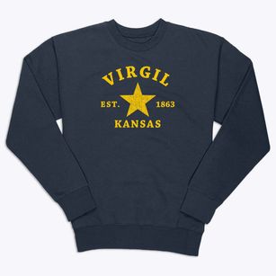 Virgil Kansas Star Premium Crewneck Sweatshirt