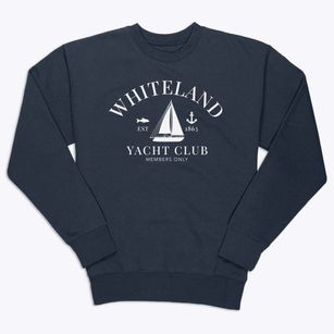 Whiteland Indiana Yacht Club Premium Crewneck Sweatshirt