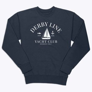 Derby Line Vermont Yacht Club Premium Crewneck Sweatshirt