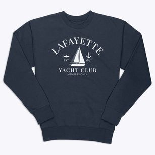 Lafayette Minnesota Yacht Club Premium Crewneck Sweatshirt