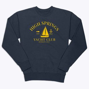 High Springs Florida Yacht Club Premium Crewneck Sweatshirt