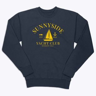 Sunnyside California Yacht Club Premium Crewneck Sweatshirt
