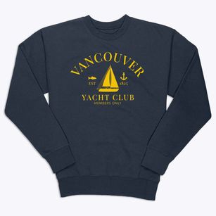 Vancouver Washington Yacht Club Premium Crewneck Sweatshirt