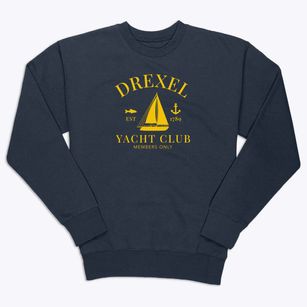 Drexel North Carolina Yacht Club Premium Crewneck Sweatshirt
