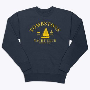 Tombstone Arizona Yacht Club Premium Crewneck Sweatshirt