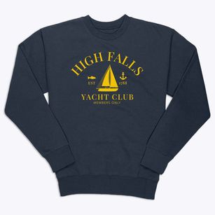 High Falls New York Yacht Club Premium Crewneck Sweatshirt